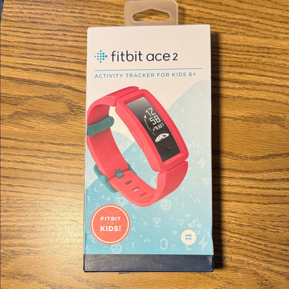Fitbit Ace 2 Kids Activity Tracker - Watermelon & Teal